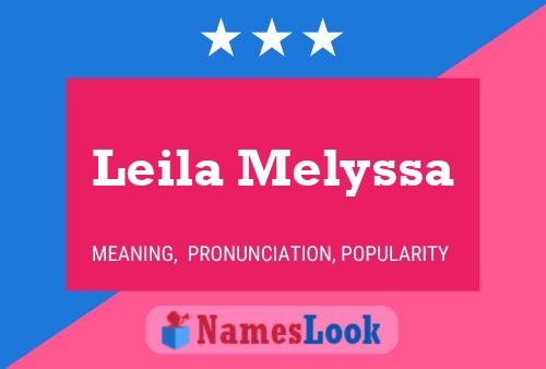 Постер имени Leila Melyssa