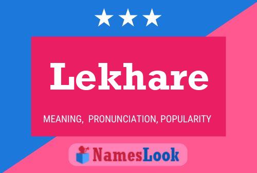 Постер имени Lekhare