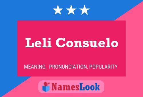 Постер имени Leli Consuelo