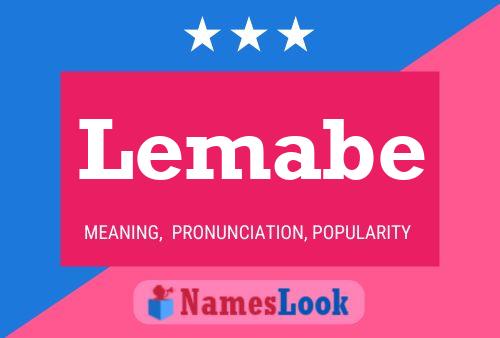 Постер имени Lemabe