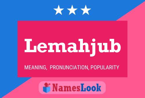 Постер имени Lemahjub