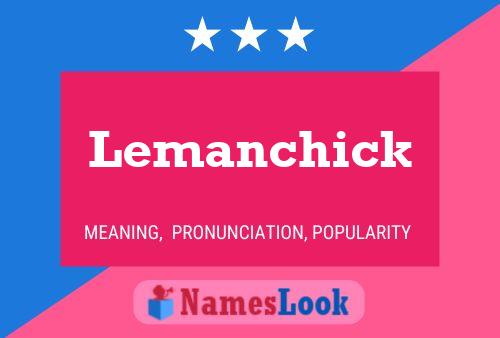 Постер имени Lemanchick