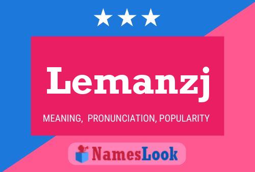 Постер имени Lemanzj