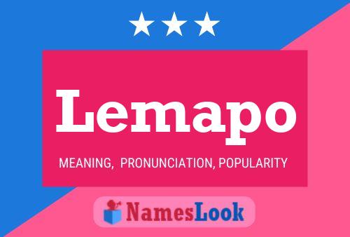 Постер имени Lemapo