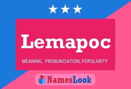 Постер имени Lemapoc