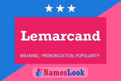 Постер имени Lemarcand