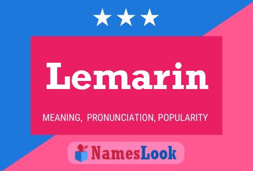 Постер имени Lemarin