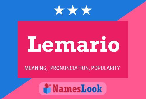 Постер имени Lemario