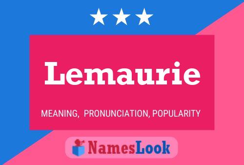 Постер имени Lemaurie