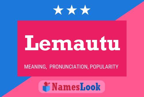 Постер имени Lemautu