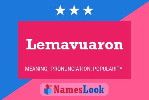 Постер имени Lemavuaron