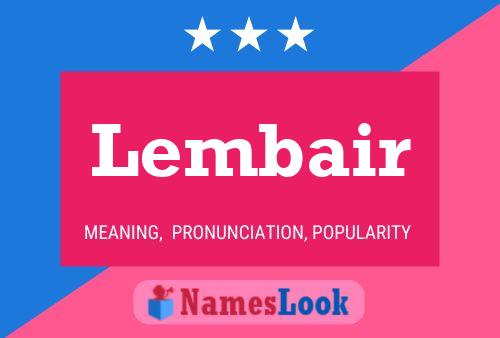 Постер имени Lembair