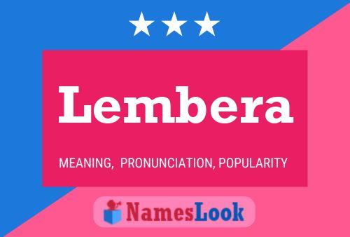 Постер имени Lembera