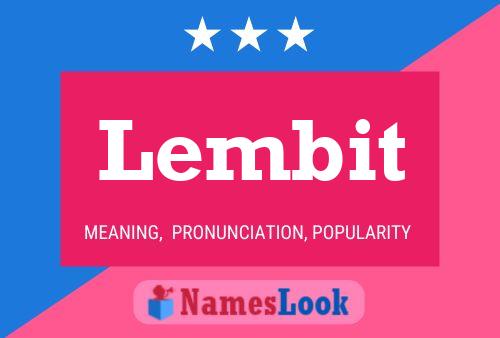 Постер имени Lembit