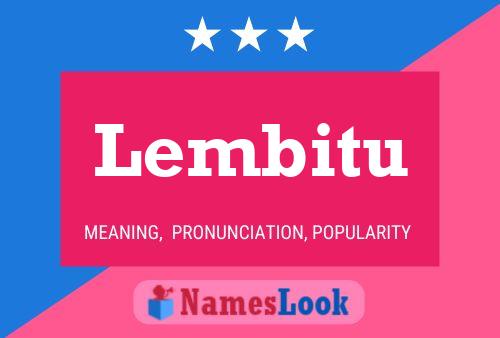 Постер имени Lembitu