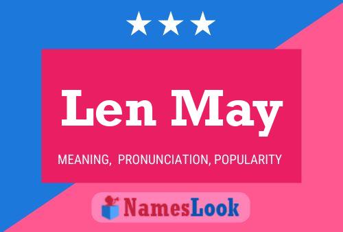 Постер имени Len May