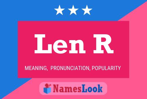 Постер имени Len R