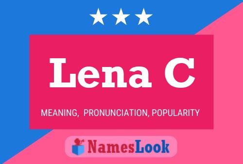 Постер имени Lena C