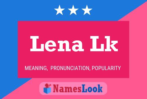 Постер имени Lena Lk