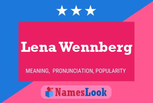 Постер имени Lena Wennberg