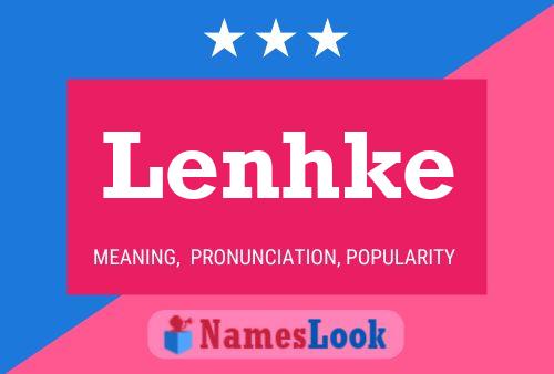 Постер имени Lenhke