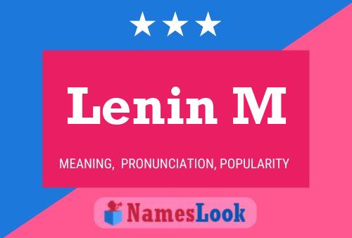 Постер имени Lenin M