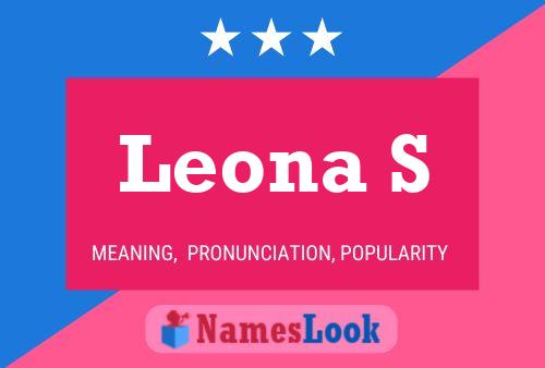 Постер имени Leona S