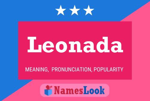 Постер имени Leonada