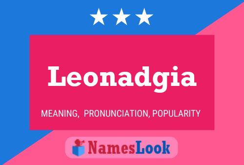 Постер имени Leonadgia