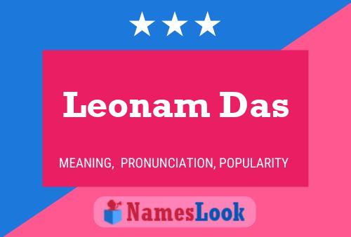 Постер имени Leonam Das