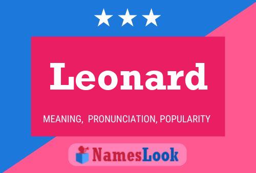 Постер имени Leonard