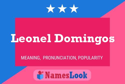 Постер имени Leonel Domingos