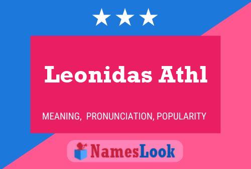 Постер имени Leonidas Athl