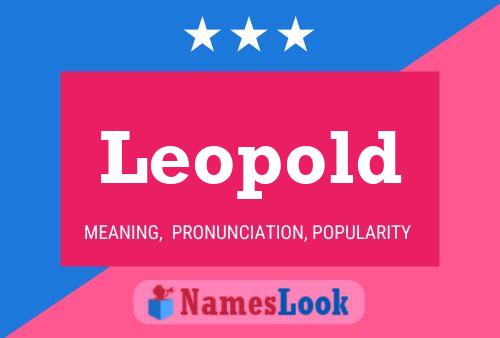 Постер имени Leopold