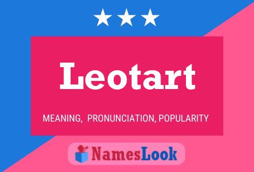 Постер имени Leotart