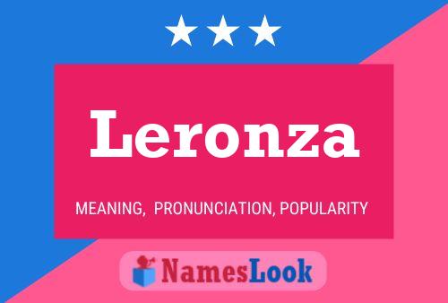 Постер имени Leronza