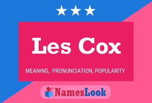 Постер имени Les Cox