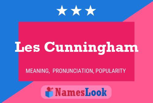 Постер имени Les Cunningham