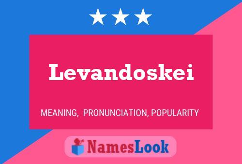 Постер имени Levandoskei