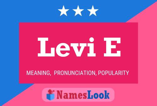 Постер имени Levi E