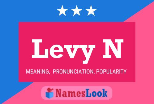 Постер имени Levy N