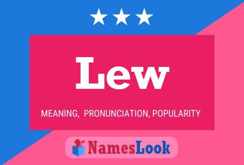 Постер имени Lew