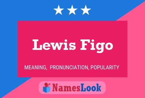 Постер имени Lewis Figo