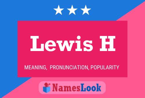 Постер имени Lewis H