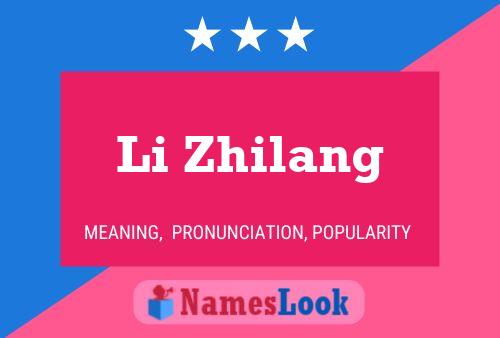 Постер имени Li Zhilang