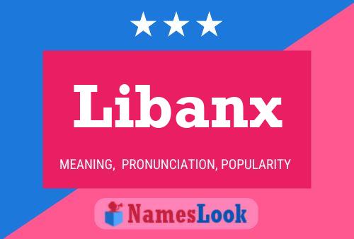 Постер имени Libanx