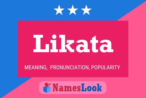 Постер имени Likata