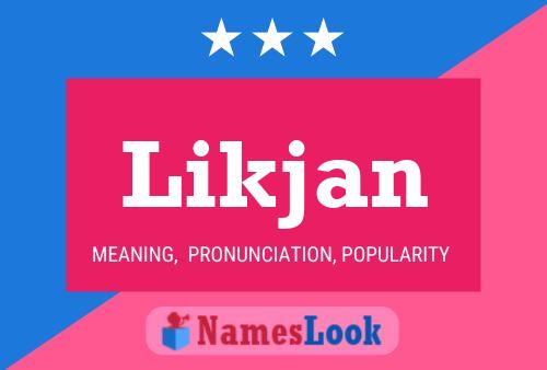 Постер имени Likjan