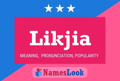 Постер имени Likjia