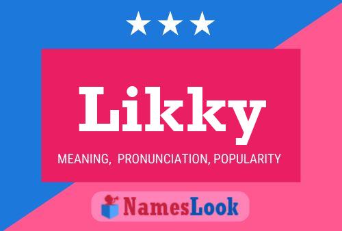 Постер имени Likky